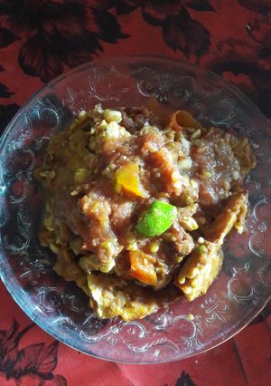 Foto resep Tempe penyet di korek simple bnget