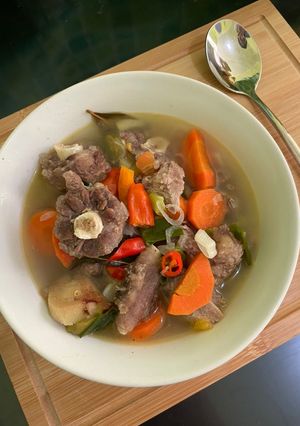 Foto resep Asem-asem Buntut Sapi