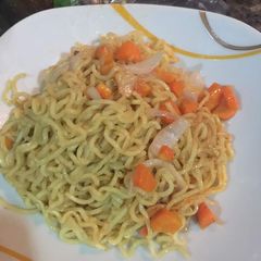 A picture of Quickie Noodles.