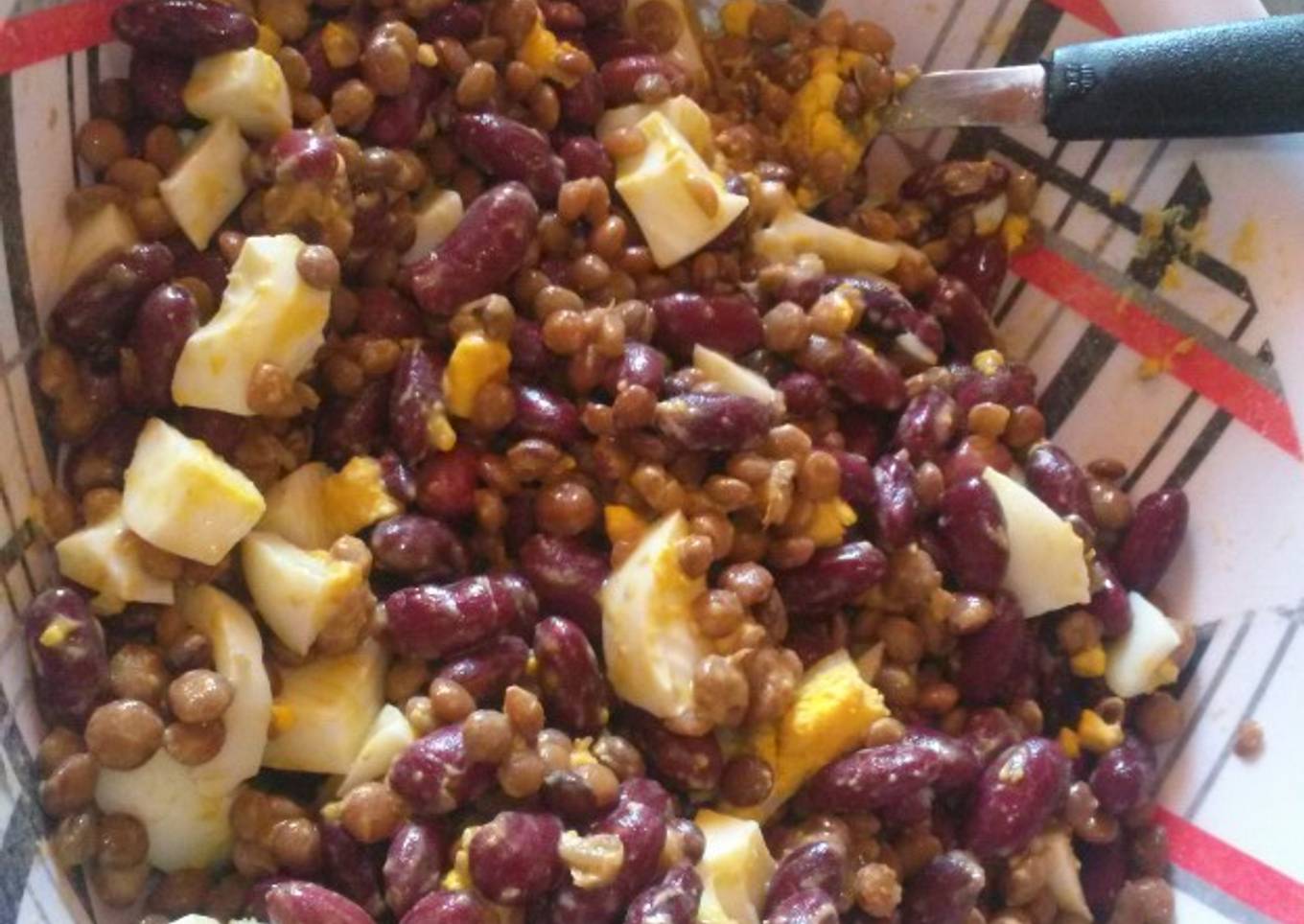 Ensalada de lentejas