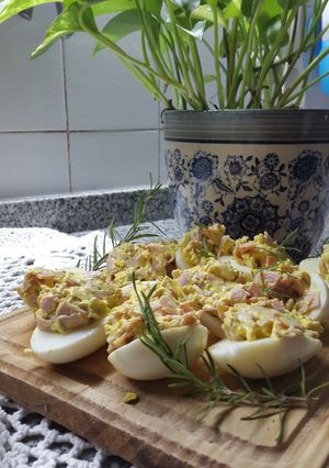 Una foto de Huevo rellenos