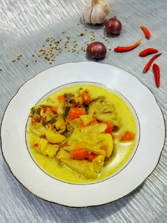 Foto resep Kare Ayam + Sayur