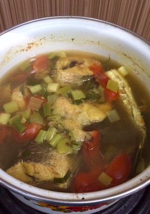 Foto resep Asem Asin Ikan Patin