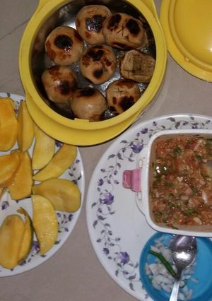A picture of Authentic litti chokha.