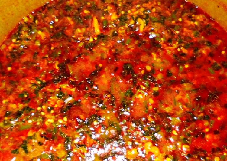Recipe of Any-night-of-the-week Okro with ugu Cooking Basics for Newbies