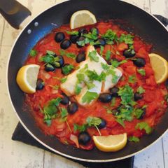 A picture of Mediterranean Fish Stew.