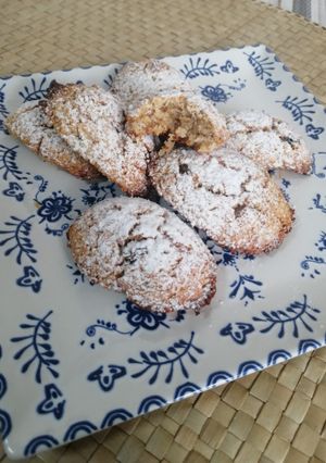 Una foto de Lengüitas de avena, almendra, manzana y pasas