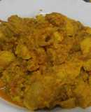 Huevo al curry