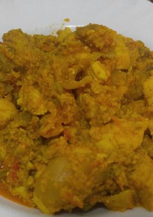 Una foto de Huevo al curry