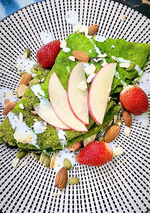 Foto resep Green Crepes