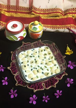 A picture of Ras Malai.