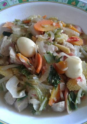Foto resep Capcay Kuah
