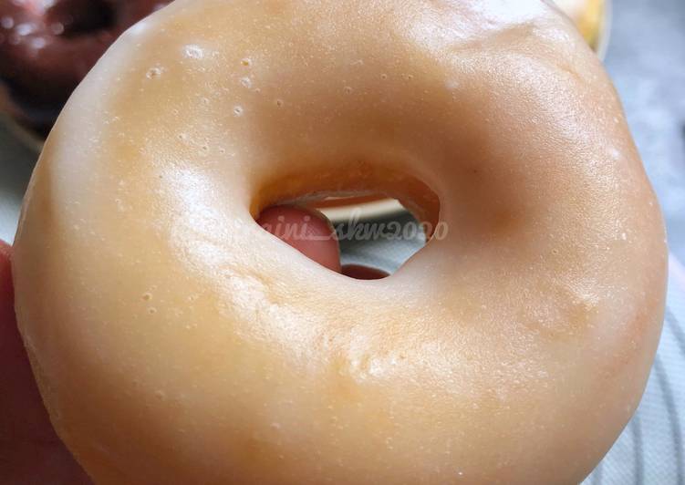 DONUTS with icing glaze