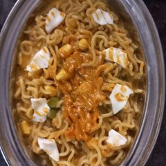A picture of Tandoori Mayo Corn Cheese Maggi.