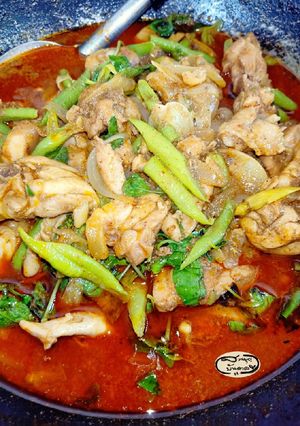 รูปของ พริกแกงไก่ ผงกะหรี่