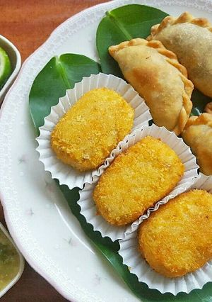 Foto resep Kroket kentang isi ayam sayur