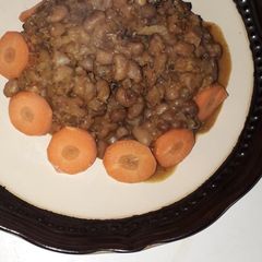 A picture of Local Jollof beans with carrot.