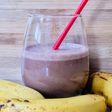 Licuado de banana y cacao 🍌Chocolatada energética y saludable 🥛