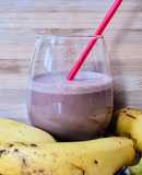 Licuado de banana y cacao 🍌Chocolatada energética y saludable 🥛