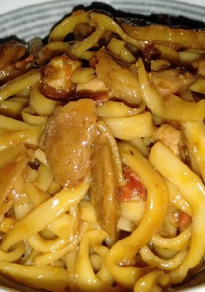 Foto resep Spicy fried noodle