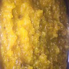 A picture of Moong dal halwa.