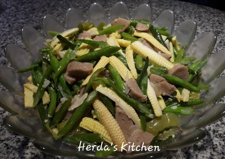 Tumis Buncis Putren Cabe Ijo