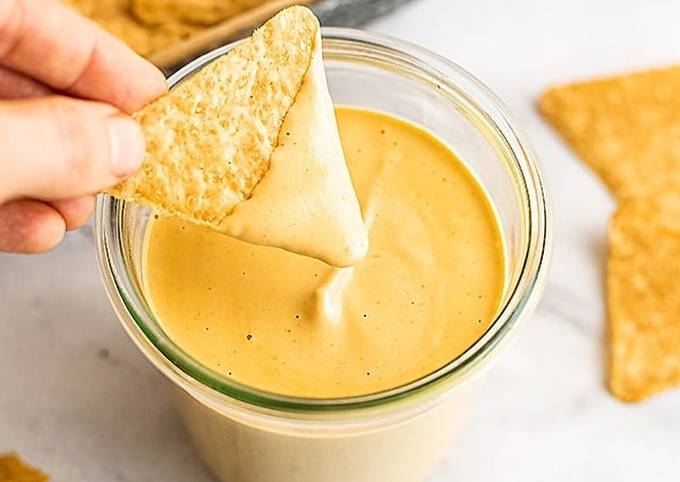 Resep Vegan saus keju / vegan nacho cheese yang Enak Banget