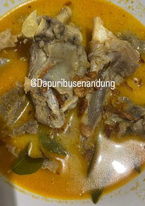 Foto resep Gulai Kambing Pedas Pakai Daun Kari