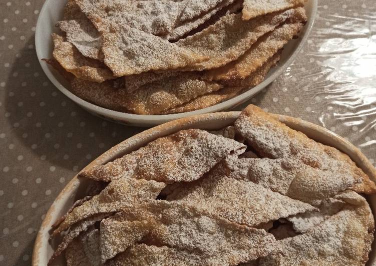 Easiest Way To Cook Tasty Cenci Di Carnevale