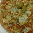 Alcaucil . Corazones en tortilla