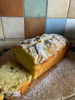 Rhabarber-Joghurt-Kuchen Rezepthauptbild