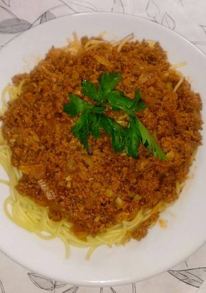 Foto resep Spaghetti saos bolognese