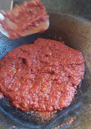 Foto resep Sambel cabe merah besar
