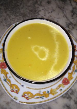 صورة لوصفة حساء الخضر (لاسوب) بنينة 😉😉