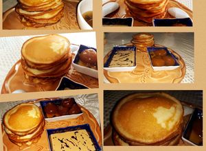 صورة لوصفة بان كيك 🥧🍪