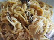 Una foto de spaghetti con casancrem