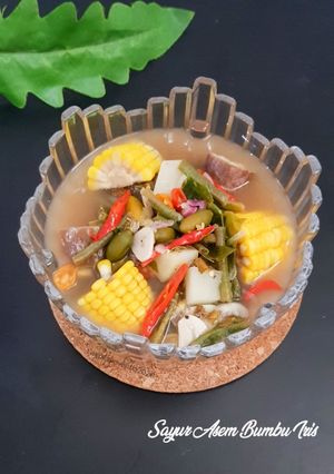 Foto resep Sayur Asem Bumbu Iris