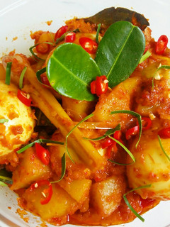 Foto resep Balado Telur Kentang (Santan)