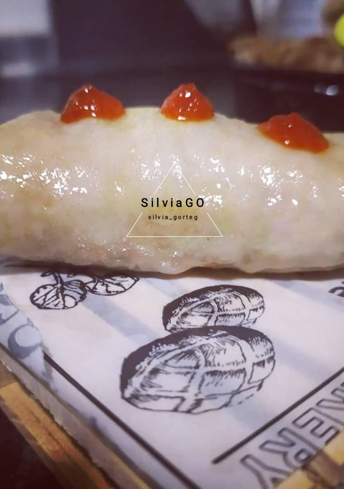 Una foto de Crepes mandarines/ rollitos al vapor