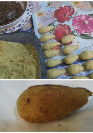 صورة لوصفة كبة برغل بطريقتي