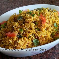 A picture of Sprouts pulao.