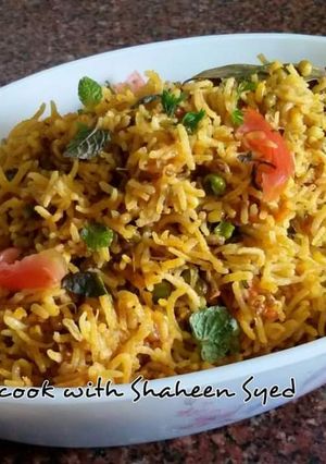 A picture of Sprouts pulao.