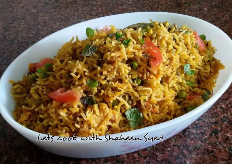 Easiest Way to Make Ultimate Sprouts pulao