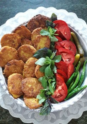 عکسی از دستور کتلت، ساندویچ سبزیجات