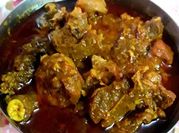 A picture of goat meat