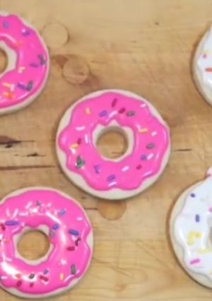 Una foto de Galletas donuts