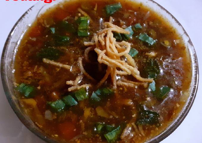 Recipe of Perfect Manchow Soup