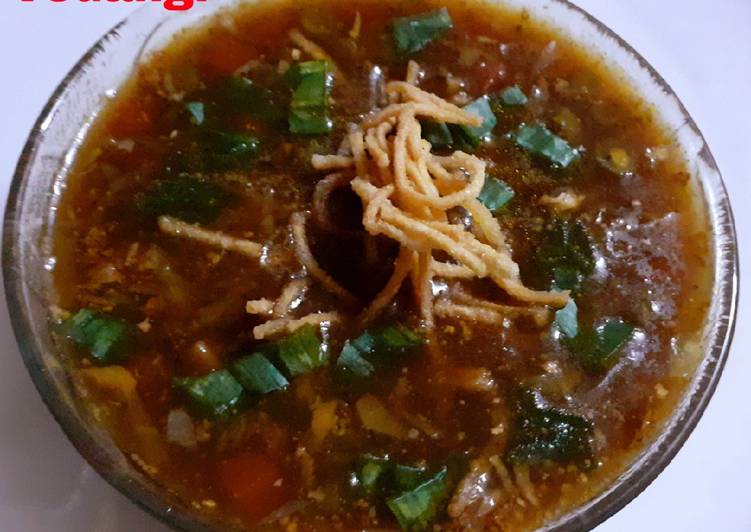 Delicious Manchow Soup