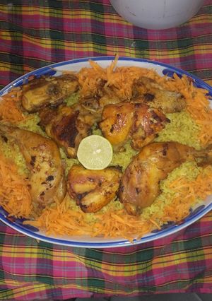 صورة لوصفة منــدي بالفراخ