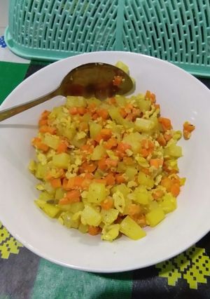 Foto resep Oseng kentang wortel